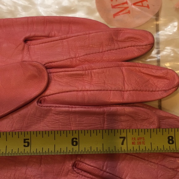Vintage Miss Aris leather gloves size 7 - Picture 2 of 7